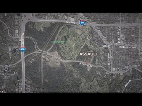 Woman hospitalized after being attacked by man at Memorial Park