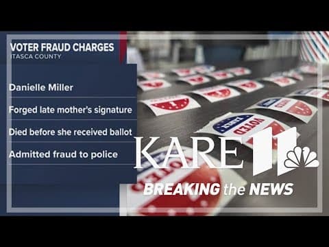 Itasca County woman accused of filling out deceased mother's absentee ballot