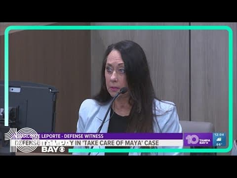 Defense testimony continues in 'Take Care of Maya' case