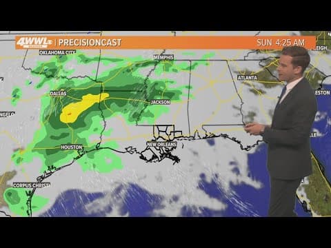 New Orleans Weather: Warming more through the week