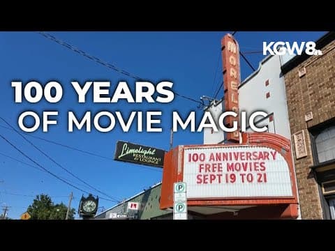 Portland theaters celebrate 100 years