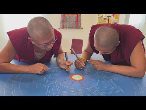 Tibetan Monks visit Carlsbad, teach lessons of impermanence