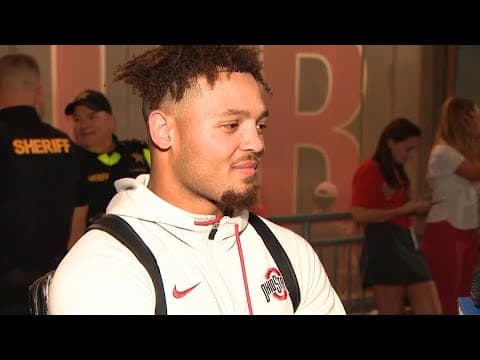 Brandon Inniss postgame interview | Ohio State vs. Minnesota