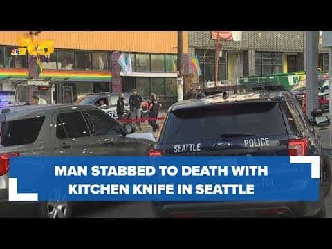 BREAKING: Man killed with kitchen knife near Capitol Hill gas station