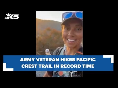 Yakima Valley resident hikes Pacific Crest Trail in record time