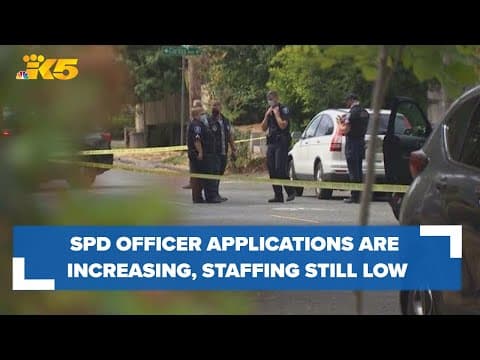 SPD officer applications increasing, but staffing is still at the lowest level in 30 years