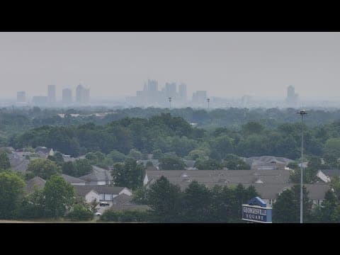 Why does it smell like smoke in Columbus?