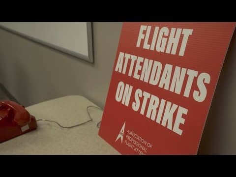 American Airlines flight attendants negotiating new contract amid possible strike