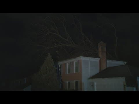 Cleanup begins after powerful winds rip through the DMV