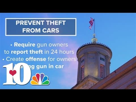 Which gun bills passed and failed so far this legislative session in Tennessee?