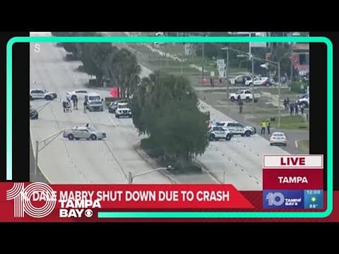 Crash on Dale Mabry Highway kills woman, shuts down traffic
