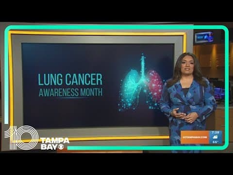 Lung Cancer Awareness Month: Only 2.4 percent of eligible Floridians are getting lung cancer screeni