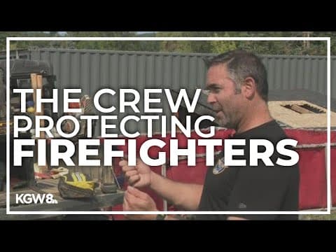 Meet the crew protecting firefighters on the Bedrock Fire’s front lines