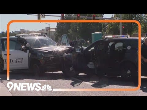 Man in custody after leading officers on chase in stolen patrol car