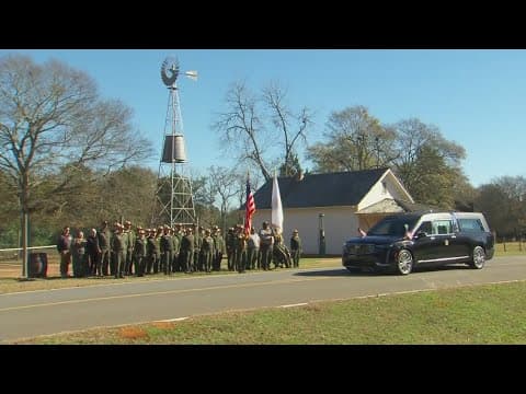 Funeral services remember Former Pres. Jimmy Carter in Atlanta