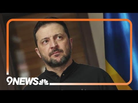 Trump, Zelenskyy discuss path to peace for Ukraine, 1 day after Trump speaks with Putin