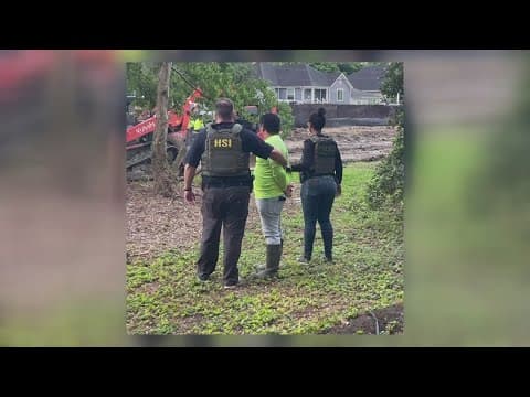 Immigration raid at New Orleans area construction site