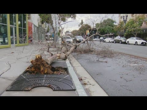San Diego storms hit overnight with more thunderstorms expected through Friday