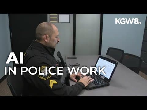 Washington County Sheriff's Office using AI to write some crime reports