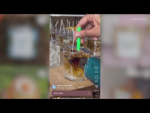 Viral candle maker sells out after building a business