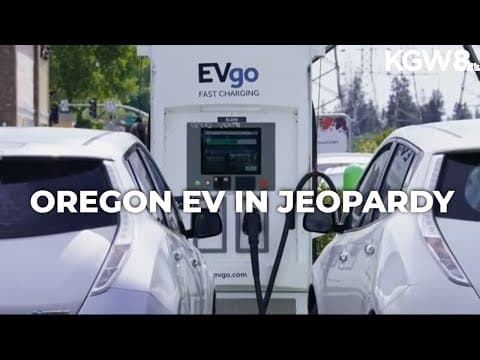 Oregon's plan to install EV charging stations across state in jeopardy after federal funding pause