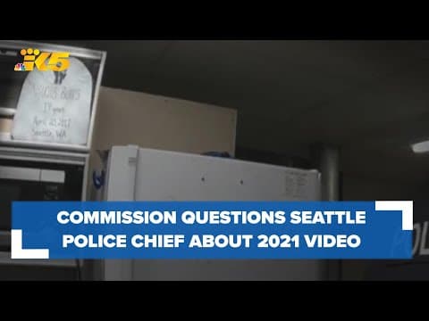 Seattle Community Police Commission questions Chief Diaz about break room video