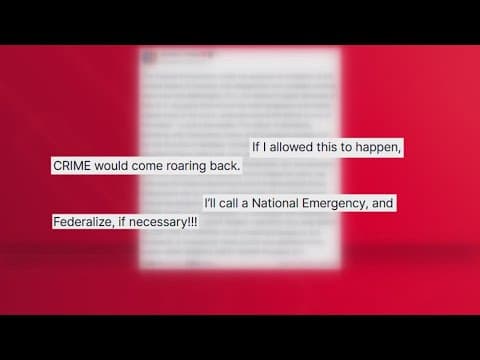 President Trump calls out DC mayor over ICE cooperation in new social media post