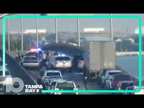 Crash closes eastbound lanes of Courtney Campbell Causeway heading toward Tampa