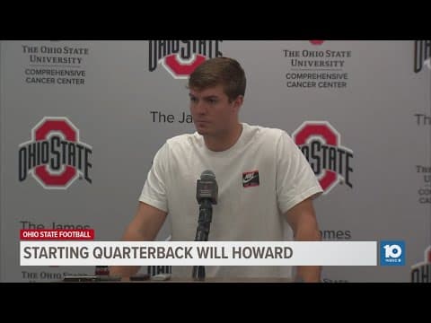 Will Howard pregame press conference: Ohio State-Marshall week