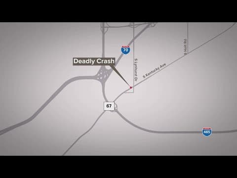 1 killed in Kentucky Avenue crash on Indy's southwest side