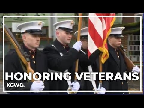 Northeast Portland Veterans Day parade honors those who served