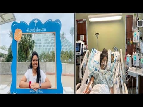 Parents trying to get from India to Houston after daughter struck by lightning