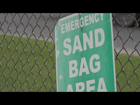St. Charles Parish residents fill sandbags ahead of heavy rain