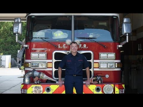 Loudoun County Fire Lieutenant returns to work following house explosion