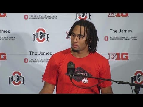 C.J. Stroud postgame interview | Ohio State-Toledo