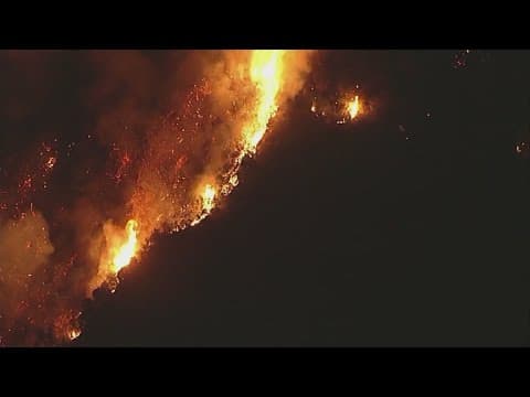 Evacuations ordered as wildfires rage near Malibu