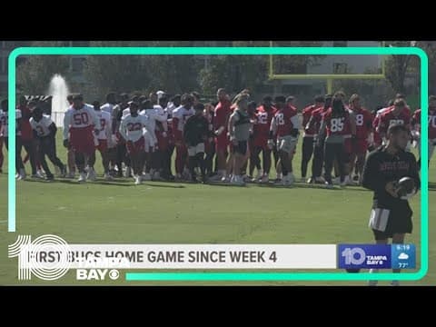 Tampa Bay Bucs prepare to go up against Baltimore Ravens Monday night
