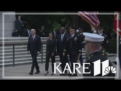 Biden delivers Memorial Day remarks at Arlington Memorial Cemetery