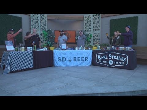 San Diego's top brewers visit CBS 8 to discuss San Diego Beer Week
