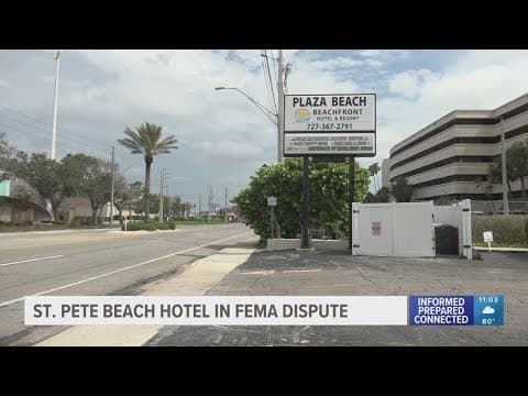 St. Pete Beach hotel claims major losses in dispute over FEMA's housing program