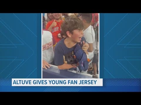 Jose Altuve makes young fans day after game in Miami
