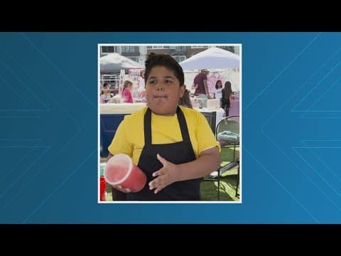 Children's entrepreneur market gives business experience to kids