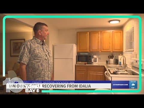 Pasco County inn keeping close eye on storm system after recovering from Hurricane Idalia