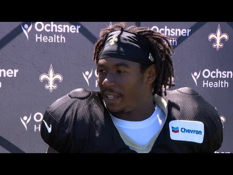 Saints running back Jamaal Williams on physical and mental grind of training camp