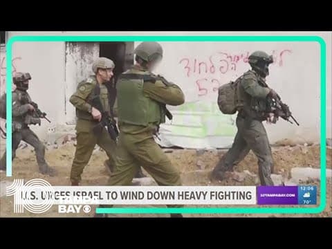 Israel-Hamas War: U.S. urges Israel to wind down fighting amid civilian deaths