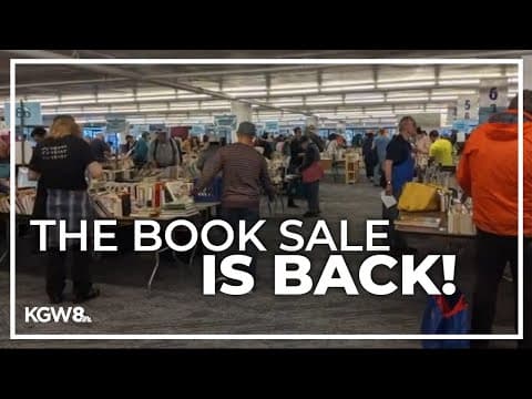 Friends of The Multnomah County Library book sale returns Oct. 28-31
