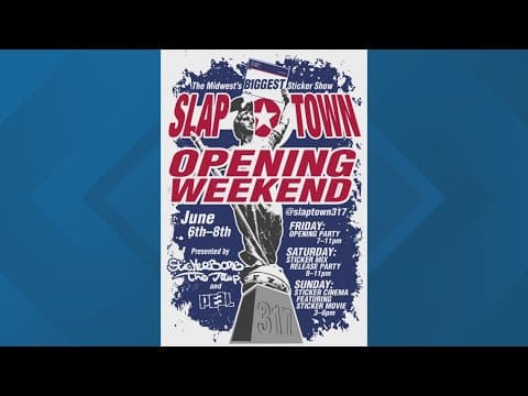 Slaptown Sticker Art Expo coming to Indianapolis