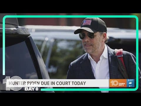 Hunter Biden expected to plead guilty to tax crimes Wednesday