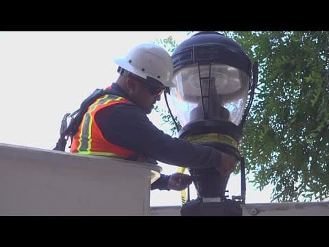 City of San Diego working to replace hundreds of streetlights downtown