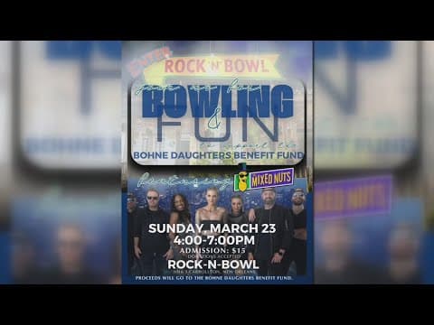 Rock N' Bowl benefit fund for Bohne daughters in New Orleans